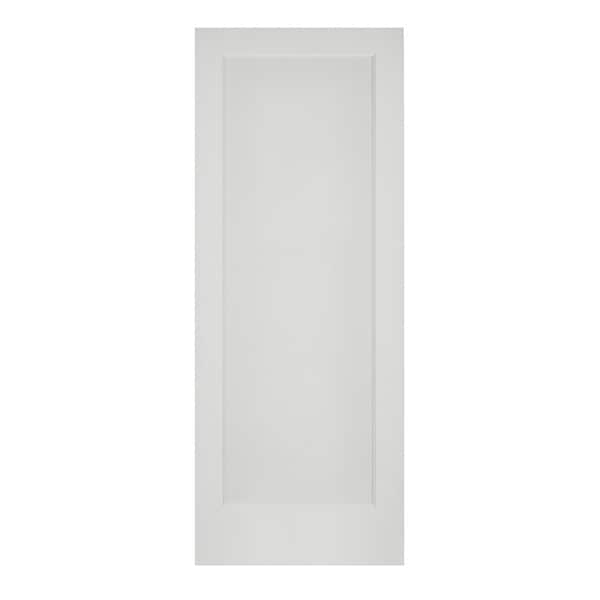 Codel Doors 34" x 80" Primed 1Panel Interior Flat Panel Door with